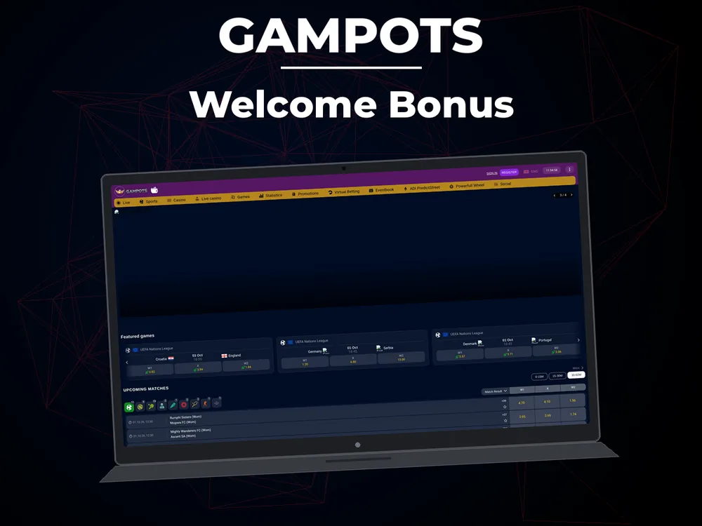 Gampots - Welcome Bonus
