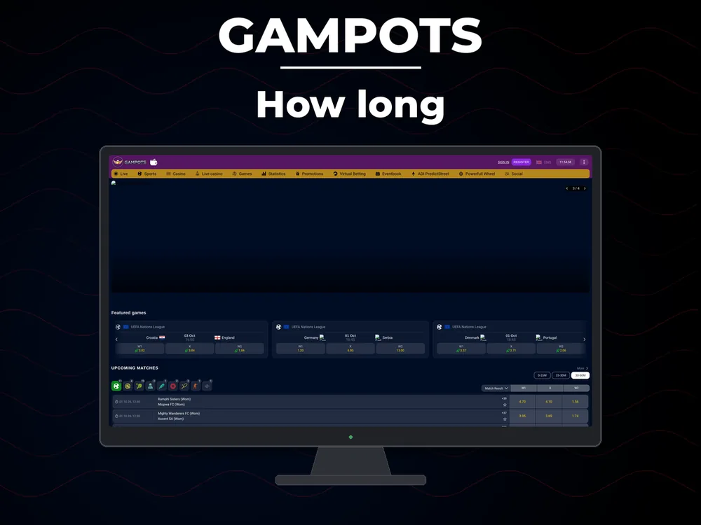 Gampots - How long