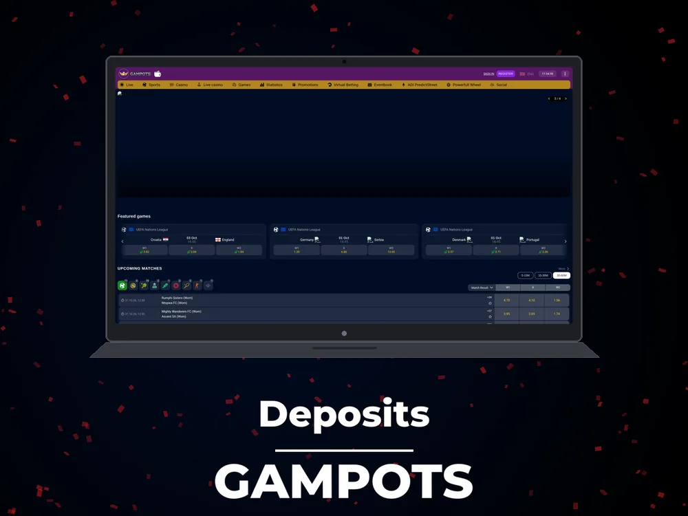 Gampots - Deposits